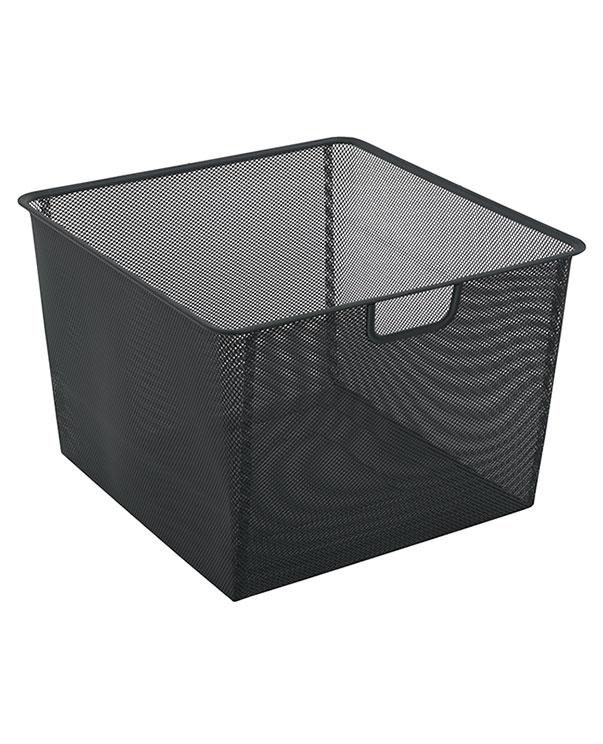 Корзина мелкосетчатая ПРАКТИК Home GBM 45х30 графит