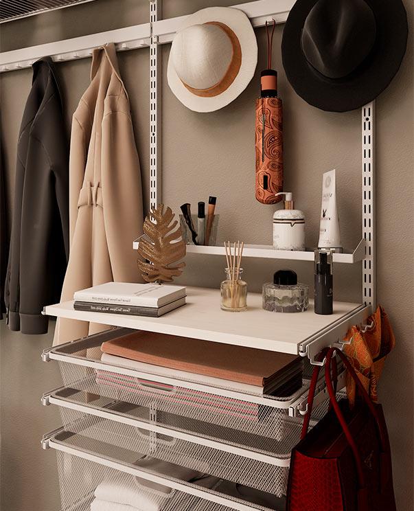 Панель с крючками ПРАКТИК Home GHS-90 графит